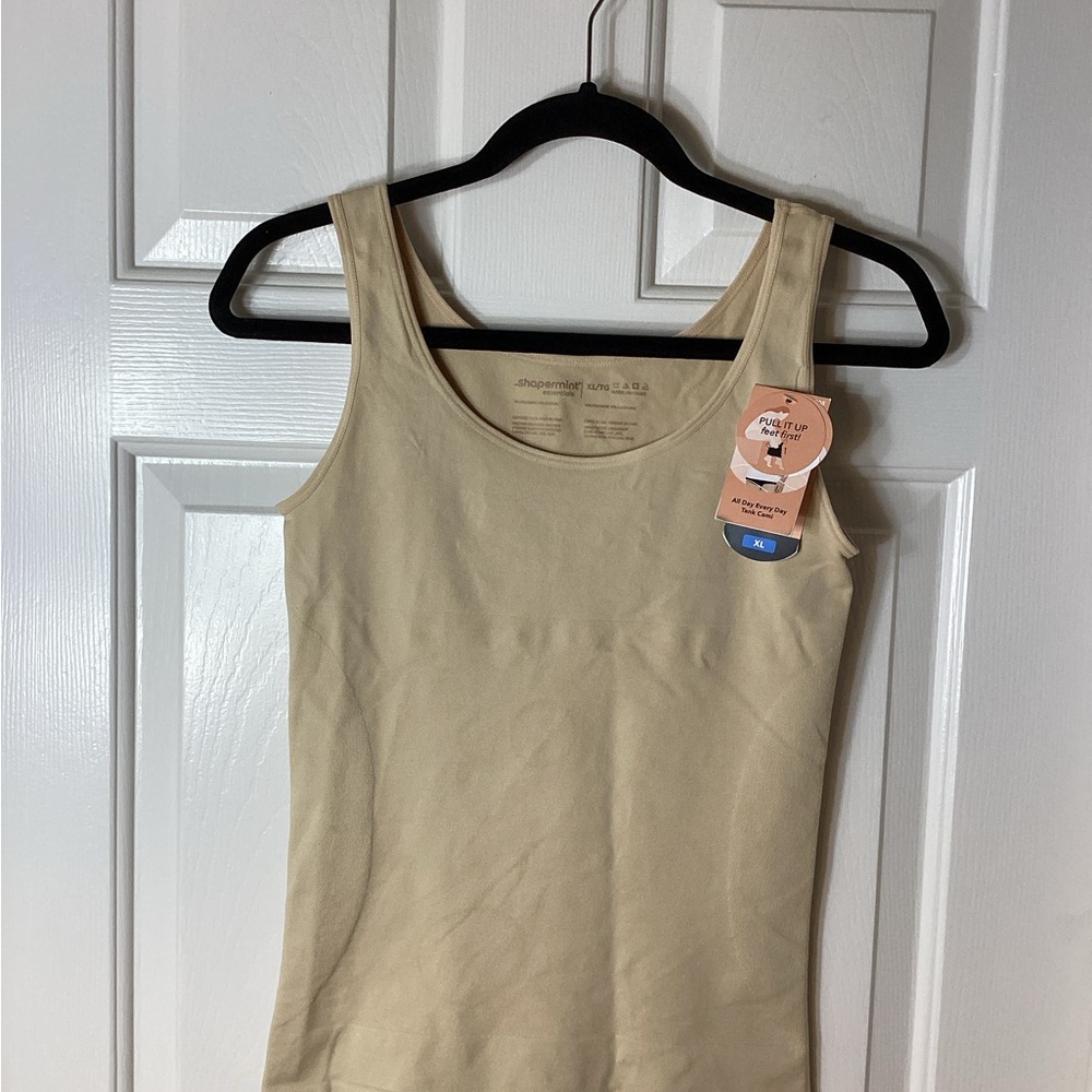 Shapermint NWT All Day Every Day Tank Cami - nude -XL